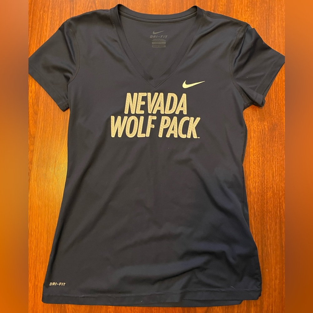 Nike dri-fit Nevada wolf pack shirt